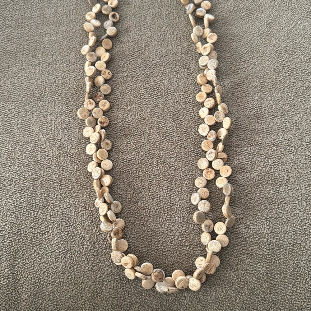 SYLCA Very Long 30” Bubble Style Double Strand Necklace (TD)